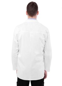 Uniformes hospitaliers personnalisés, sarrau de laboratoire, sarrau de laboratoire résistant à l'huile et antistatique, standard médical, pour hommes - Product Image 3