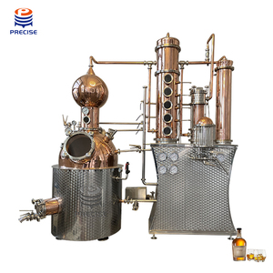 Équipement de distillation de vodka whisky rhum <span class=keywords><strong>gin</strong></span> brandy 300L de bonne qualité à bas prix avec chauffage à la vapeur - Product Image 3