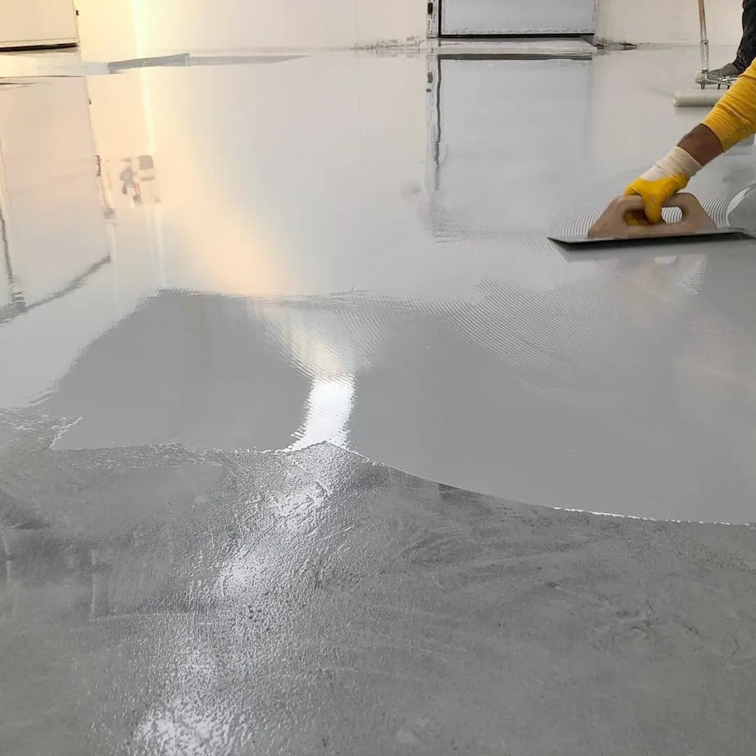Polyurea Resin floor coating industrial paint Polyaspartic Garage Flooring