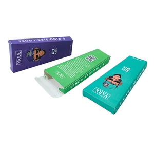 Tùy chỉnh hình thang preroll bao bì mạnh mẽ UV lợi thế vàng lá in 3-6-5 gói công nghiệp pre-roll hộp hộp giấy hộp - Product Image 5