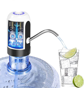 Dispensador de bomba de botella de galón de agua recargable automático para oficina, dispensador de agua eléctrico con carga USB Universal - Product Image 1