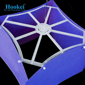 Supports triangulaires en gros <span class=keywords><strong>pour</strong></span> affiches graphiques, kits mobiles avec crochet de plafond, clips universels <span class=keywords><strong>pour</strong></span> bord de panneau - Product Image 2