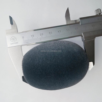 Housses en mousse pour micro Lavalier 68x50x20mm, pour micro, sans fil omnidirectionnel, pour divers casques d'écoute, livraison gratuite