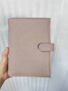 皮革规划师制造A5素食皮革6环规划师封面豪华议程定制活页夹规划师德国 - Product Image 4