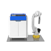 Robot de nettoyage de précision Machine de dérouillage laser CNC Machine de nettoyage laser à fibre 6 Aixs Nettoyeur de bras de robot industriel