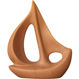 Sailing Boat Decoration <b>White</b> Ceramic Modern Abstract Sculpture For Living Room Study Home Decor Display Cabinet Art Piece - Product Image 4