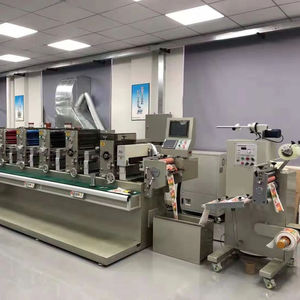 Máquina de Impresión de Etiquetas de Alta Precisión, 2-6 Colores, Tipografía, PP/PET, Flexo, UV, Adhesivo, Impermeable, Troquelado - Product Image 1