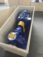 Bomba Centrífuga Industrial ZhongSheng con Revestimiento de Flúor, Resistente a Ácidos y Álcalis, a Prueba de Explosiones, Motor Trifásico de 25 mm