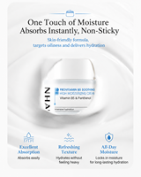 Crème Visage Éclaircissante, Apaisante et Hydratante au Squalane, Niacinamide et Panthénol, Réparatrice de Barrière Cutanée, Marque Blanche