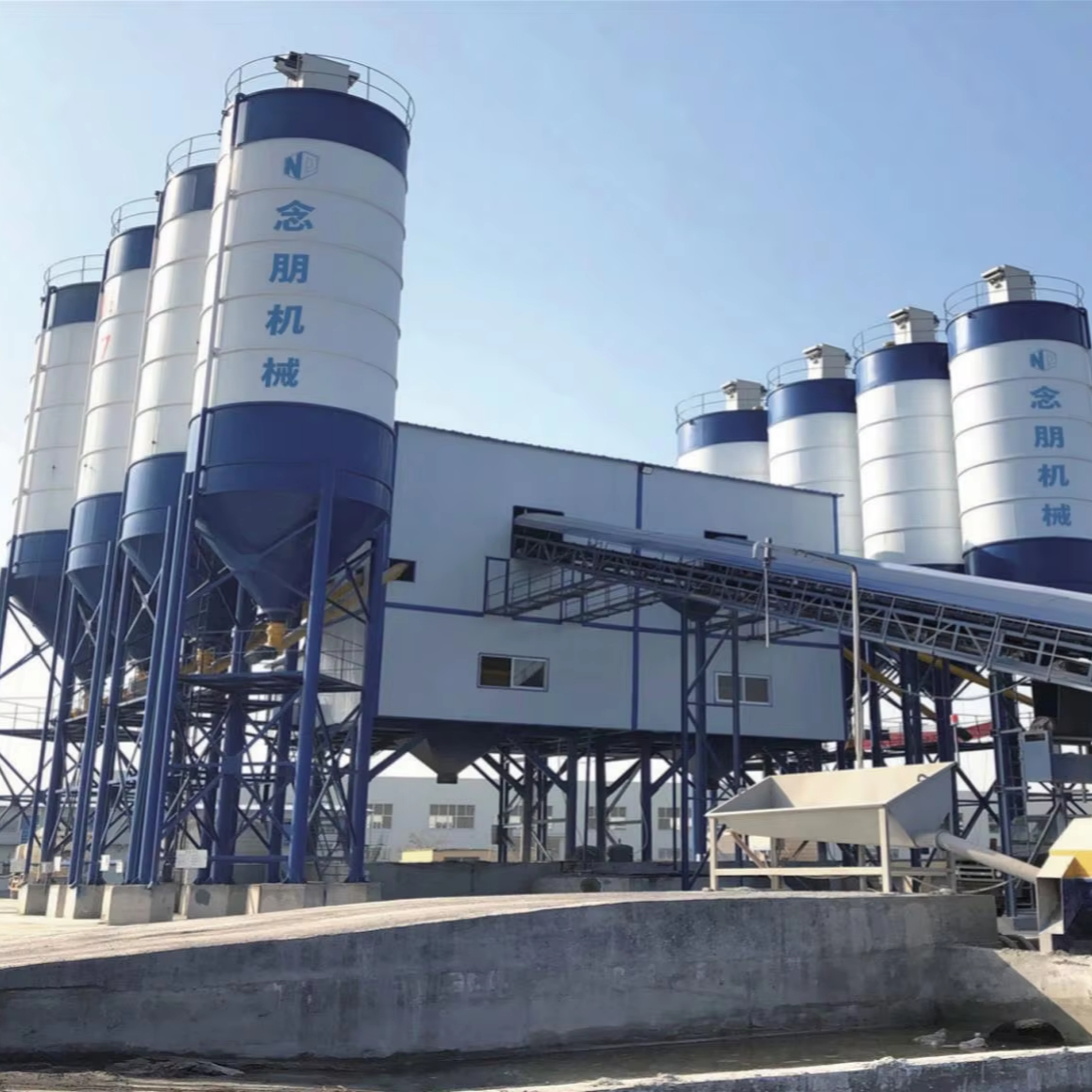 Хит продаж, бетонный завод HZS50, цементный песок, центральный микс, поставщик 50 м3 бетонный завод