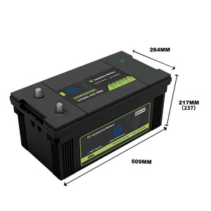 Batterie de voiture N220 12V 220Ah 1490CCA pour bateau, camion, générateur, véhicules lourds - Product Image 2