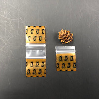Nouveau Design personnalisé emballage de pharmacie réutilisable mini sac en plastique à fermeture éclair
