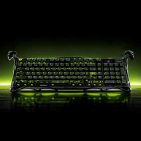 Keyboard Mekanik Gravastar K98 Pro Tri-Mode dengan Layar TFT 8K, Dual Mount, Hot Swap, RGB, Aluminium untuk Gamer PC