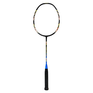 神童<span class=keywords><strong>M</strong></span>-80 6U 70-75G黑色定制全碳纤维羽毛球拍 - Product Image 1