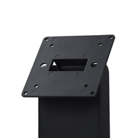 Support de moniteur en bois réglable pour bureau avec tiroir ordinateur sol support de moniteur lcd support vesa support de moniteur vesa