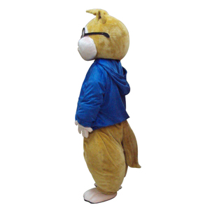 Tùy Chỉnh Tuyệt Vời Sản Phẩm Phổ Biến Đảng Ăn Mặc Dễ Thương Dài Sang Trọng Động Vật Sóc Linh Vật Trang Phục Inflatable Linh Vật Trang Phục - Product Image 3