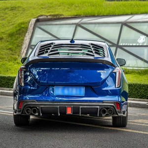 EAL ararbon Iber or iffuser ADIO adiadillac 4 4 2020-2023 Car umear umper ip con Light ppgrade 3D tyle uto iffuse xxhaust PES IPES - Product Image 3