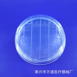 Placa de Petri Desechable Wantong de 65x15 mm con Rejilla, Plástico Estéril para Cultivo Bacteriano - Product Image 5