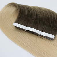 Extensions de cheveux vierges d'un donneur brut Invisibles ruban pour cheveux de donneur du Vietnam Ins, ruban pour cheveux alignés sur les cuticules d'un donneur unique