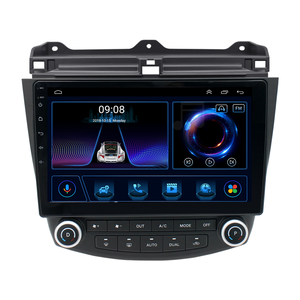 Khung cố định bảng điều khiển giao diện bảng điều khiển Stereo Adapter Kit khung nhựa Android Car DVD Player đài phát thanh cho Honda phù hợp 2003-2007 - Product Image 1