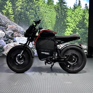 Bicicleta de Montaña Deportiva X1 500W 48V con Motor Trasero sin Escobillas, Batería de Litio Impermeable de Aluminio, Alta Velocidad 200km, X1 de Alta Potencia Delantera y Trasera - Product Image 4
