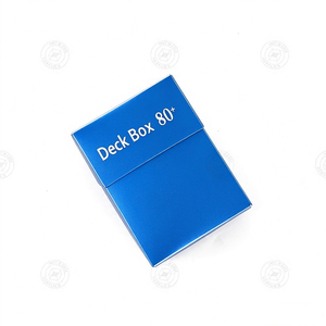 Caja de plástico azul personalizada popular para accesorios de tarjetas coleccionables TCG - Product Image 3