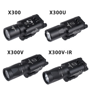 Lampe torche tactique X300U A ultra-performante avec pointeur laser rouge LED et batterie CR123A pour utilisation en extérieur - Product Image 3