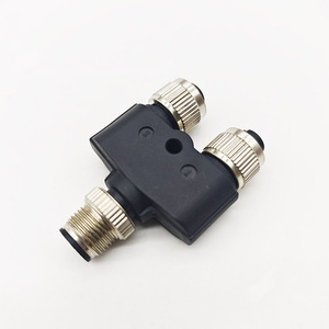 Khớp nối chữ Y M12 tùy chỉnh, đầu nối 5 chân đực sang hai đầu cái, khớp nối ren tự khóa, bộ chuyển đổi chữ Y ba ngã M12 - Product Image 4