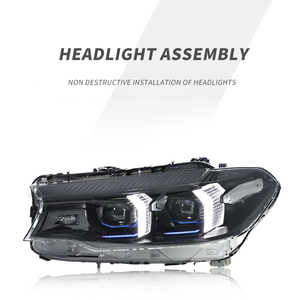 <span class=keywords><strong>Led</strong></span> lắp ráp đèn pha cho 5 Series G30 G38 2018 2020 sửa đổi đèn trước 5000K màu 12V 60W Đèn chạy ban ngày mới - Product Image 2