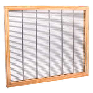 GREENVIVE Herramienta Apícola de Acero Inoxidable para Colmenas, Excluidor de Reinas con Borde de Madera, Modelo QE006-S - Product Image 5