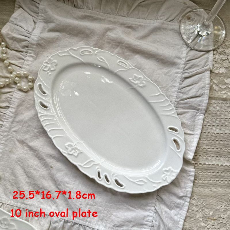 Plaque ovale de 10 pouces