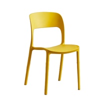 Chaises en plastique colorées modernes, vente en gros, très demandées, durables, pour restaurant, maison, café, bureau, salle à manger