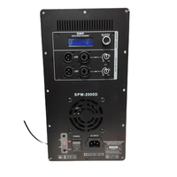 Module d'amplificateur de plaque de classe D professionnel 2024 BiG Power RMS 2000W 4 Ohm pour sonorisation en direct avec DSP et haut-parleurs de subwoofer métalliques