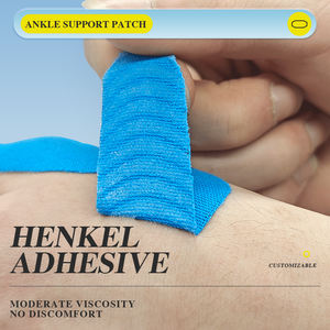 Ruban de kinésiologie pré-coupé bleu pour l'exercice Bande de sport de kinésiologie Bande musculaire k Tape Bande musculaire de sport Bandages sportifs - Product Image 3