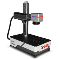Machine de marquage laser à fibre ultra-rapide avec scanner Galvo pour gravure laser sur métal