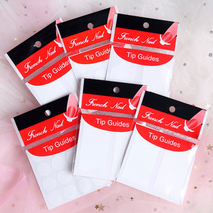 Autocollants Guides pour Manucure Française en Gros, Adhésifs pour Décoration d'Ongles DIY, Ligne Sourire, Demi-Lune, Autocollants Français - Product Image 3