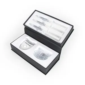 Glorysmile-Kit de blanqueamiento dental con luz azul fría, Mini 5 LED con logotipo personalizado para salón de belleza