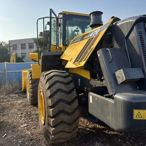 Chargeuse sur pneus Komatsu d'occasion WA470 WA500, chargeuse robuste pour le stockage de sable, de charbon et la manutention de matériaux en vrac - Product Image 6