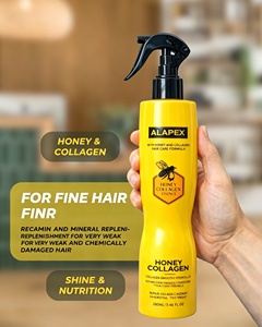 Spray réparateur au miel Alapex Professional pour <span class=keywords><strong>cheveux</strong></span> africains, anti-casse, démêle, hydrate, après-shampoing sans rinçage pour <span class=keywords><strong>cheveux</strong></span> bouclés - Product Image 5