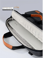 2025 nouvelle marque de haute qualité personnalisée étanche affaires pochette d'ordinateur grande capacité sac à dos ordinateur porte-documents sacs à bandoulière