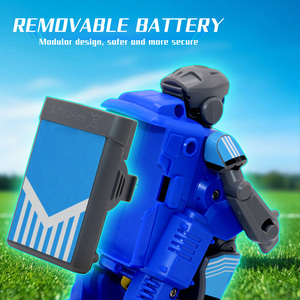 Giocattoli Robot RC per Battaglie Calcistiche, Giochi Interattivi Elettronici per Bambini con Porta da Calcio e Tappetino Scenico - Product Image 4
