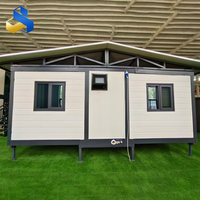 Maison conteneur moderne extensible de 20 pieds, respirante, préfabriquée, mobile, pour bureau, bâtiment, chambre extérieure, Casas Prefabricadas