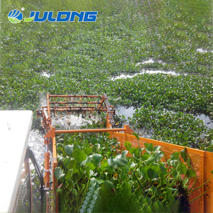 Nhà máy thủy sản và rong biển harvester diesel-powered tự động thu gom rác thải nước lục bình máy - Product Image 2