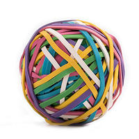 Meilleure vente coloré TPR Rubberbands balle couleurs assorties élastique élastique balle pour jouet fournitures de bureau