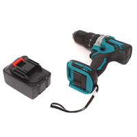 Perceuse électrique classique bleue 21V Max, qualité industrielle, sans balais, double vitesse, mandrin métallique à cliquet 13mm, performance fiable, OEM