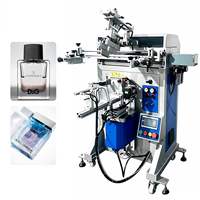 Machine d'impression sérigraphique de précision industrielle DM pour l'impression de flacons, pots, tubes et gobelets en papier pour cosmétiques