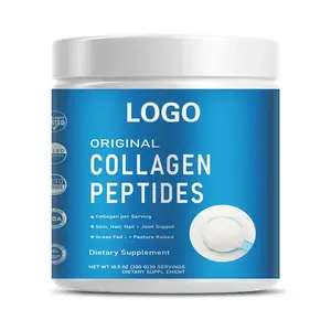 Vente en gros de produits de beauté de qualité de marques privées de poisson hydrolysé boisson protéinée au collagène poudre de peptide de collagène