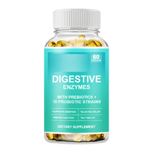 Enzim pencernaan kapsul Softgel Gut kesehatan dan pencernaan meningkatkan suplemen - Product Image 1