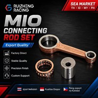 Hochleistungs-Schmiedepleuel für Yamaha Mio M3 Mio Z Mio S 125cc Stroker Kit Motor Ersatzteile Modifizierte Pleuelstange