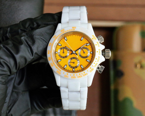 Fabriqué en céramique, avec un effet de lumière nocturne extrêmement puissant. Cette montre mécanique charmante est difficile à quitter - Product Image 1